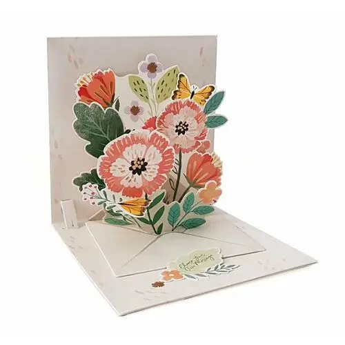 Up with paper Karnet okolicznościowy, 1365 floral envelope