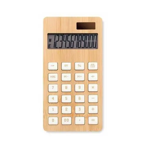 12-cyfrowy kalkulator, bambus Upominkarnia