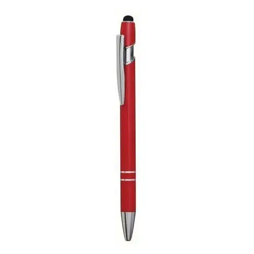 Upominkarnia Aluminiowy długopis merchant, czerwony