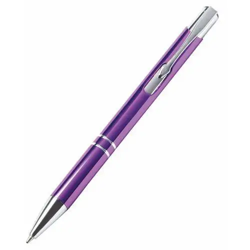 Aluminiowy długopis TUCSON, fioletowy, kolor fioletowy