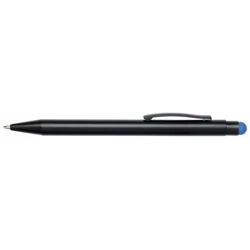 Długopis aluminiowy black beauty, czarny, niebieski Upominkarnia