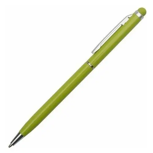 Upominkarnia Długopis aluminiowy touch tip, jasnozielony, 20 sztuk
