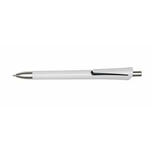 Długopis OREGON, biały, czarny