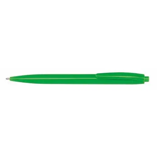Długopis PLAIN, zielony, kolor zielony