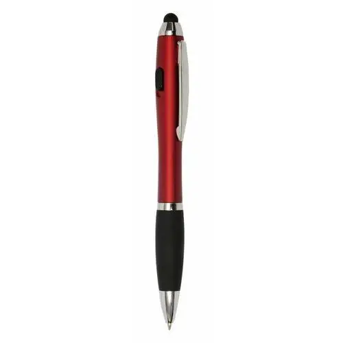 Długopis SWAY LUX, czerwony, kolor czerwony