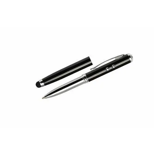 Długopis touch QUATRO 19447-02 Czarny, kolor czarny