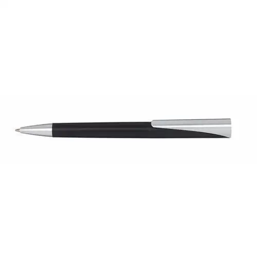 Długopis WEDGE, czarny, kolor czarny