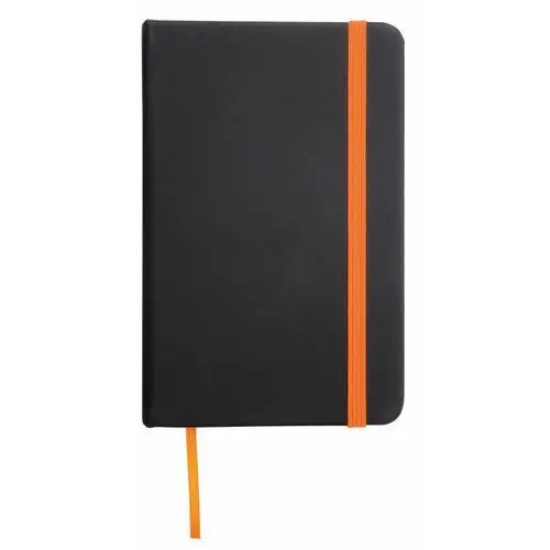 Notatnik lector w rozmiarze a5, czarny, pomarańczowy Upominkarnia