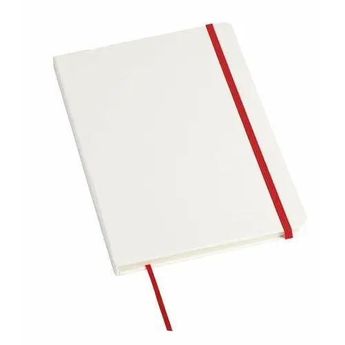 Upominkarnia Notes author w formacie a5, biały, czerwony