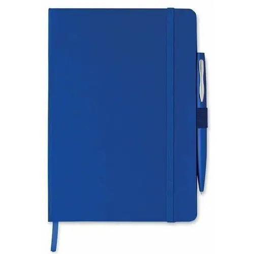 Notes w linie a5 z długopisem notaplus, niebieski Upominkarnia