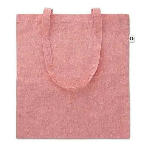 Torba na zakupy, różowa, kolor różowy