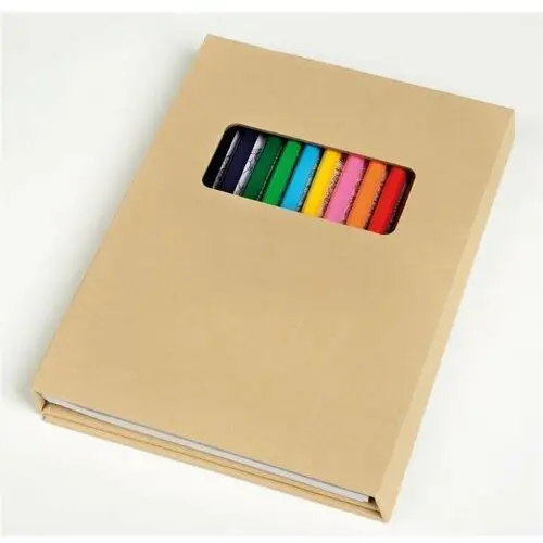 Zestaw do kolorowania Colorful Book, brązowy