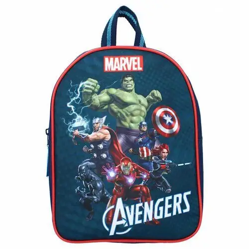 Plecak dla przedszkolaka dziewczynki i chłopca granatowy avengers Vadobag