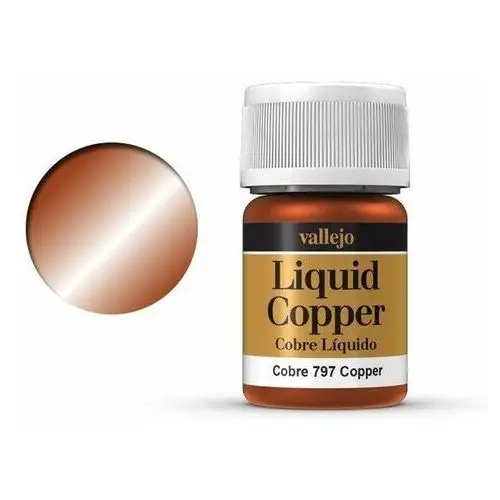 Liquid Metalizer Vallejo, Copper, 35 ml