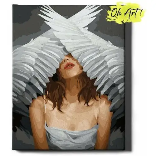 Obraz Malowanie Po Numerach 40X50 Cm / Anielskie Skrzydła / Oh Art