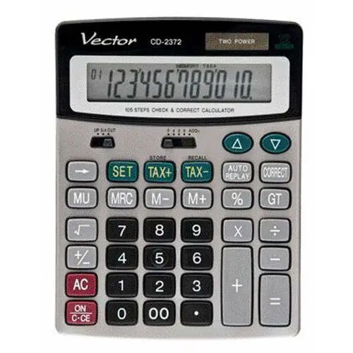 Vector Kalkulator cd-2372 105 kroków