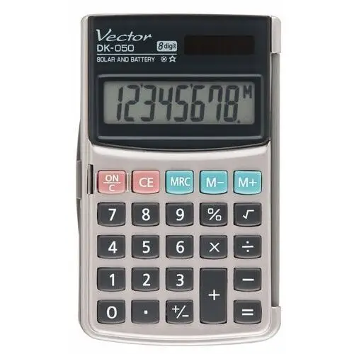 Kalkulator dk-050 6 lat gwarancji Vector