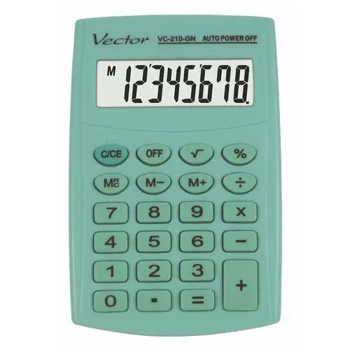Vector Kalkulator vc-210 gn kieszonkowy