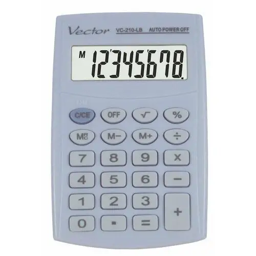 Kalkulator Vector VC-210 LB kieszonkowy