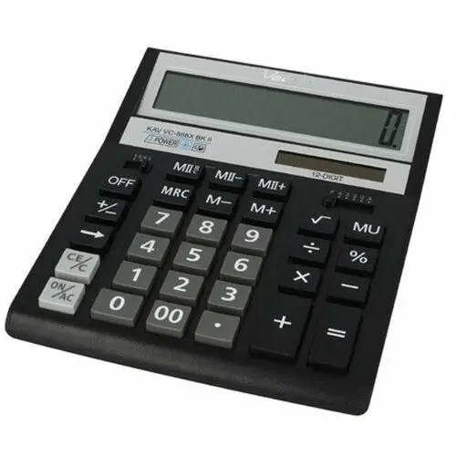 Kalkulator Vector VC-888X BK biurowy