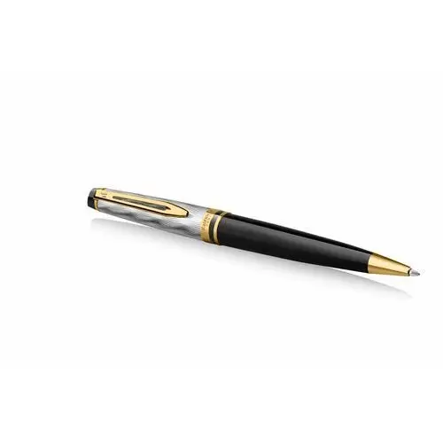Waterman EXPERT 24 SE DLX czarny GT długopis M BLU GB, kolor czarny