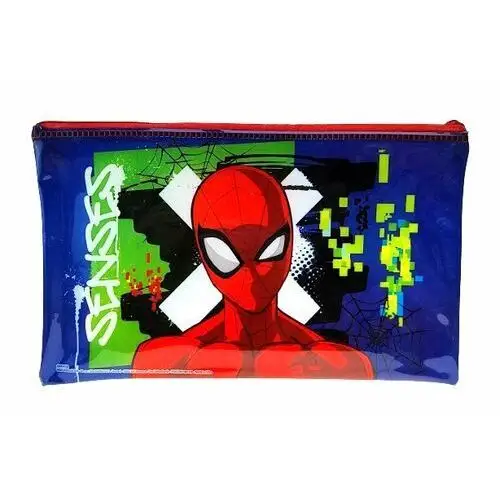 Granatowy piórnik Spider-Man Marvel XXL