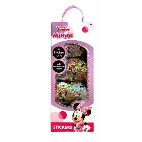 Holo naklejki Myszka Minnie Disney - 4 rolki