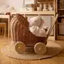 Wózek wiklinowy dla lalek Pchacz naturalny Sklep