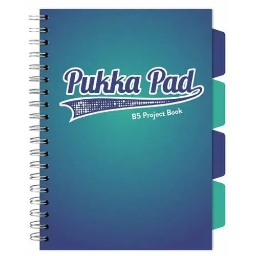 Pukka Pad, Project Book, Kołozeszyt, Blue, B5