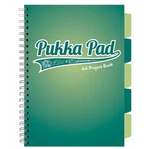 Pukka Pad, Project Book, Kołozeszyt, Dark Teal, A4