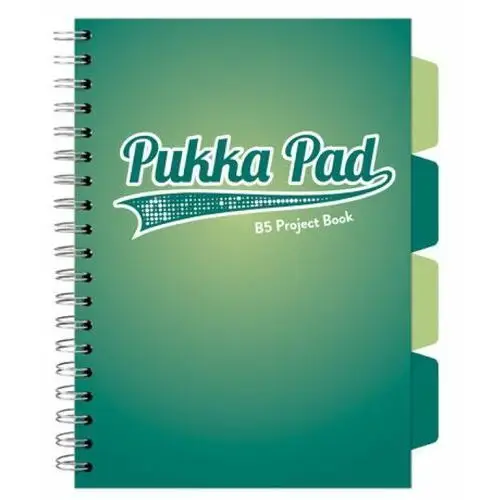 Pukka Pad, Project Book, Kołozeszyt, Dark Teal, B5