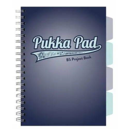 Wpc sp. z o.o. Pukka pad, project book, kołozeszyt, navy, b5