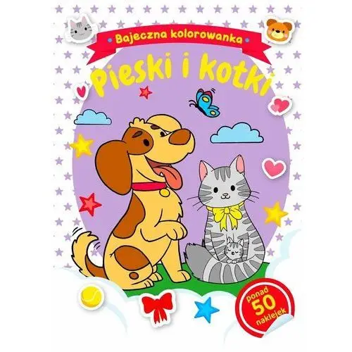 Wydawnictwo olesiejuk Pieski i kotki. bajeczna kolorowanka
