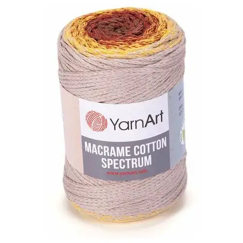 Sznurek do makramy macrame cotton spectrum nr 1325 Yarnart