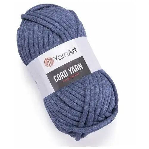 Yarnart Włóczka minimarshmallow z wypełnieniem yarn art cord yarn nr 761 jeansowy