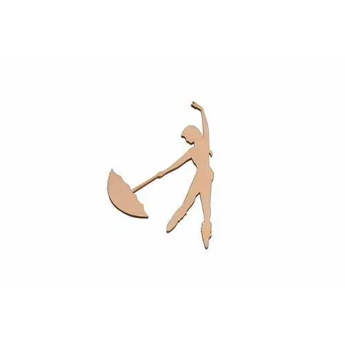 Zabawki sensoryczne Tańcząca baletnica do decoupage