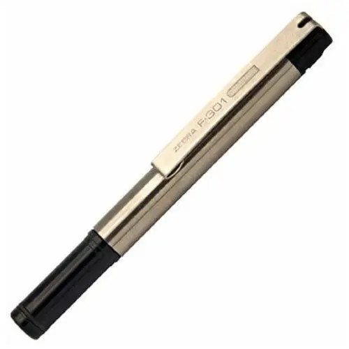 Długopis F301 Compact 0.7 czarny, kolor czarny