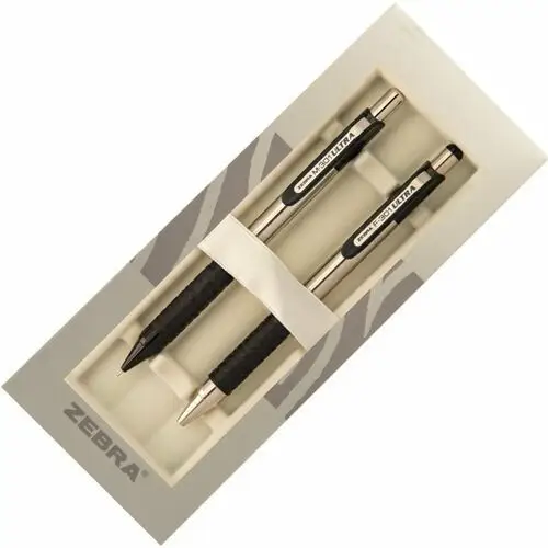 Zebra Kpl. długopis f301 i ołówek m301 ultra gift box, fm301u gbx