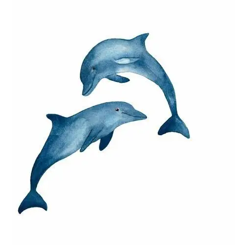 Naprasowanka Delfin Termo Naklejeka Na Odzież 1