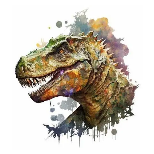 Naprasowanka Dinozaury dino art sztuka 18