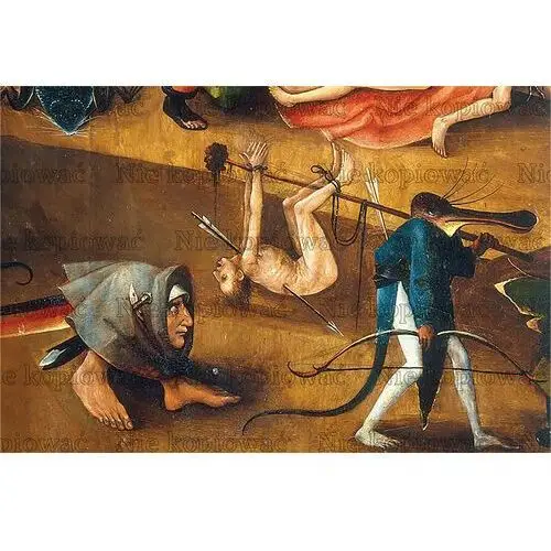 Naprasowanka Hieronim Bosch malarstwo renesans 2