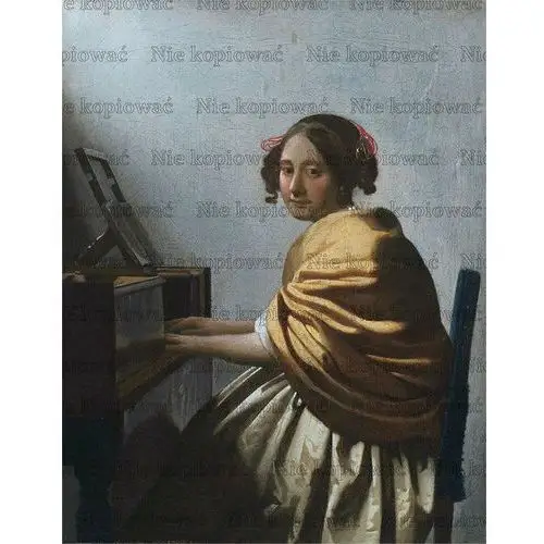 Naprasowanka Jan Vermeer malarstwo sztuka 2
