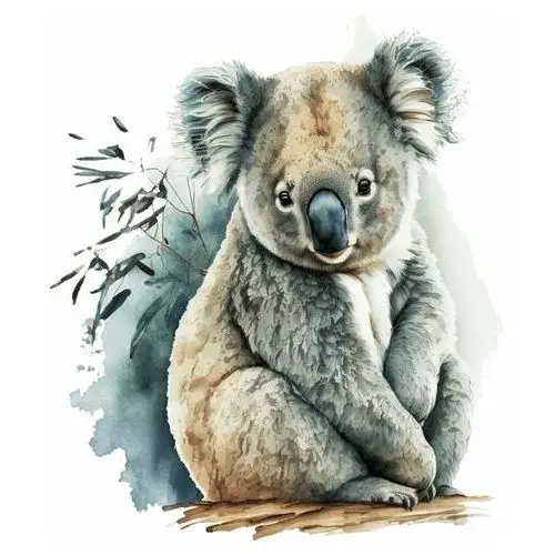 Zebra Naprasowanka koala, sztuka, modna 4 modna