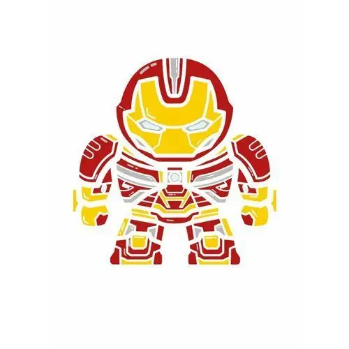 Naprasowanka Marvel Iron man super bohaterowie
