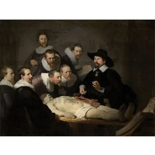Naprasowanka Rembrandt malarz malarstwo 7