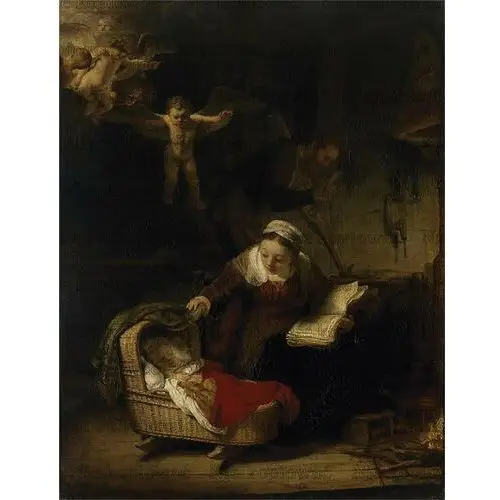Naprasowanka Rembrandt malarz malarstwo 8