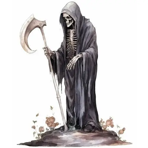 Naprasowanka Śmierć żniwiarz death Reaper 1