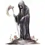 Naprasowanka Śmierć żniwiarz death Reaper 1 Sklep