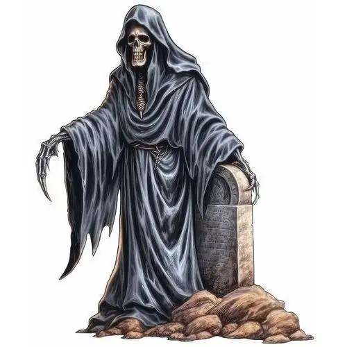 Naprasowanka Śmierć żniwiarz death Reaper 2