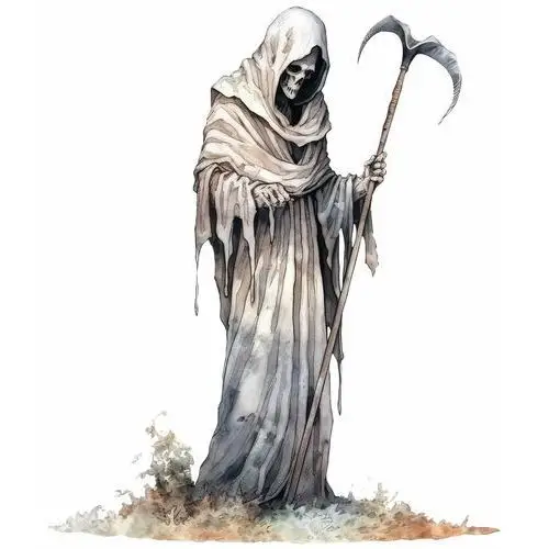 Naprasowanka Śmierć żniwiarz death Reaper 6